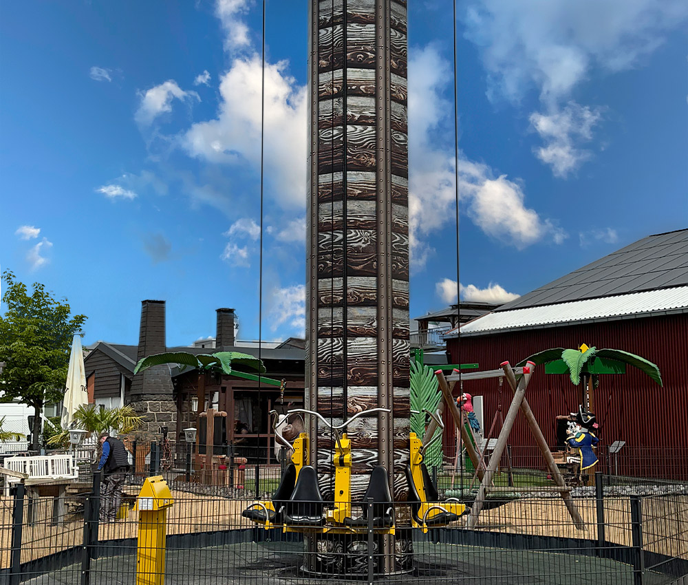 Piratetower im aussenbereich